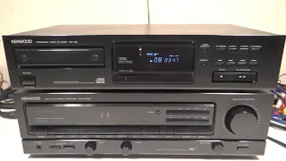 CD PLAYER COMPACTERA KENWOOD DP-49 JAPAN 1990 COLDPLAY