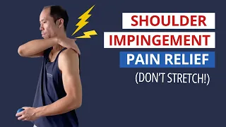 Shoulder Impingement PAIN RELIEF in 5 Minutes (Faster than Tylenol?!?)