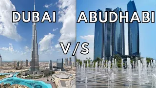 DUBAI VS ABUDHABI || Comparison for JOB & CAREER || Erum Zeeshan