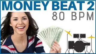 Money Beat 2 - 80 BPM pop:rock kit (Drum Beat 150) for songwriting and playing along