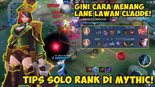 SOLO RANK MIYA DI MYTHIC! TIPS SUPAYA KALIAN MENANG DI LANE BEGINI CARANYA | TOP GLOBAL MIYA - MLBB