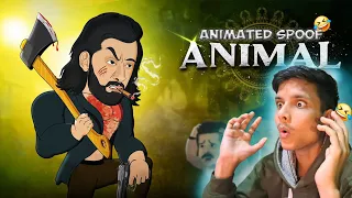 REACTING ON ANIMAL ANIMATED SPOOF ❤️|| Insaan Se Jaanwar Tak Ka Safar || ft.‎ @cartoonsmash