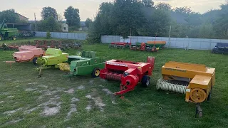 ВЕЛИКИЙ ВИБІР!!! Прес-підбирачі!!! Огляд Massey Ferguson, John Deere, Claas, Rivierre...!!!