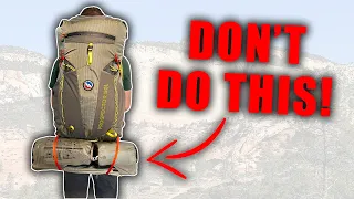 The BEST Way To Pack Your Tent For Backpacking!