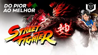 Qual é o melhor jogo da franquia STREET FIGHTER, segundo a crítica? - Ranking do Pior ao Melhor