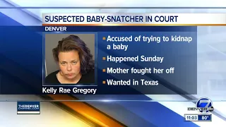 Woman accused of trying to kidnap woman's baby daughter in Denver