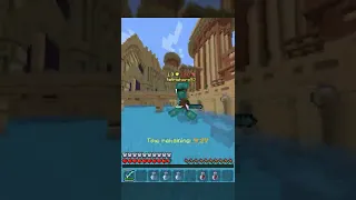 minecraft pvp is so easy you could use your fist