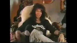 Blackie Lawless is an asshole, plus the Blind In Texas video