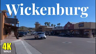 Historic Downtown Wickenburg Arizona 4K Walking Tour