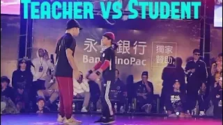 B-Boy Kaku vs B-Boy TsuKKi | Teacher vs Student