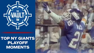 Top Playoff Moments in New York Giants History!