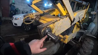 JCB ремонт передней установки. начало