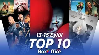 En Çok İzlenen 10 Film (13 - 15 Eylül 2019)