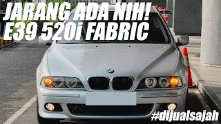 E39 520i FABRIC UTUH 1000% | GURIH KM 75 RIBU TITAN SILVER MESIN M54 BEST ENGINE EVER #dijualsajah