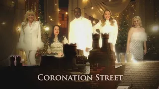 Coronation Street Stars Sings "Santa Claus Is Coming To Town" At Britain Get Singing 2023