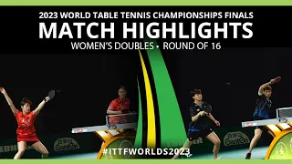 Chen/Huang vs Kihara/Nagasaki | WD R16 | 2023 ITTF World Table Tennis Championships Finals