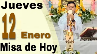 MISA DE HOY Jueves 12 de enero 2023- Padre Ricardo Prato