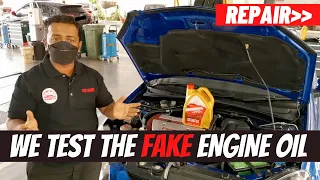 We Test The Fake Engine Oil!