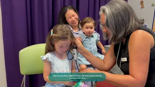 What to expect at your kids hearing test with Canberra Health Services.