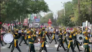 Sebastian's Church Moratuwa Feast 2023 . Sebs Western Brass Band 💚🤍💛