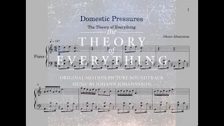 Domestic Pressures - The Theory of Everything Piano Sheet Music