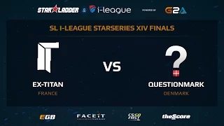ex-Titan vs. QuestionMark - Map 1 - Dust 2 (SL i-League StarSeries XIV LAN FINALS)