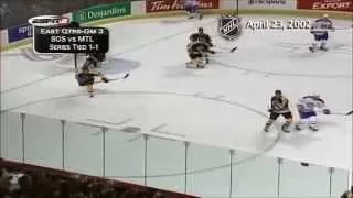 Saku Koivu's game-winning goal against the Boston Bruins (April 23, 2002)