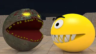 Pacman vs Zombie Pacman