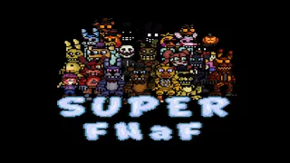 Super FNaF Full Playthrough Nights 1-5,  Minigames, Endings, Extras + No Deaths! (No Commentary)