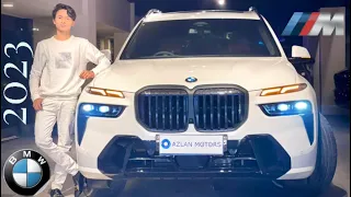 2023 BMW X7 LCI XDrive40i Flagship 3-Row SUV the Facelifted X7 With MSport Package The best SUV ?