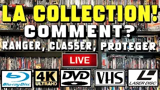 LA COLLECTION! ★ COMMENT? RANGER, CLASSER, PROTEGER: BLU-RAY, 4K, STEELBOOK, DVD, VHS, ...🎙 [LIVE]