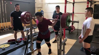 640 lb / 290 kg Squat PR - Winson Tom