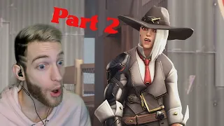 REACTING TO OVERWATCH VS TF2!!!! PART 2!!!!