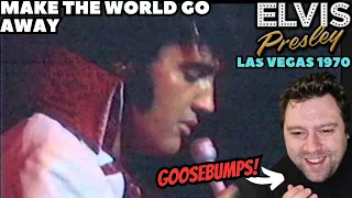 Elvis Presley - Make The World Go Away | LIVE 1970 Las Vegas REACTION