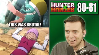 NOBODY IS SAFE! | Hunter x Hunter Episode 80 and 81 REACTION