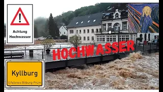 "Land unter" in Kyllburg - Das Jahrhunderthochwasser ​😱🌊​ an der Kyll 14./15.07.2021