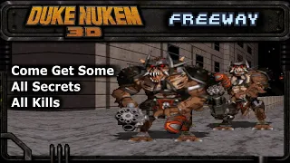 Duke Nukem 3D (100% Walkthrough) E3M11: Freeway