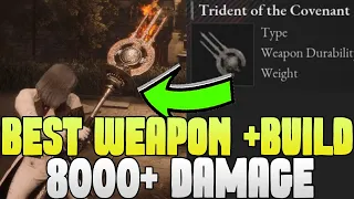 Lies Of P Best Weapon (8000+ Damage) Trident of the Covenant, Best Motivity Advance Build Technique