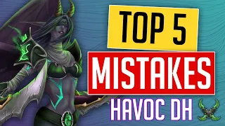 HAVOC DH | Top 5 MISTAKES You're Making That Are KILLING your DPS! Havoc Demon Hunter Shadowlands