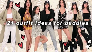 21 OUTFITS for when you have NOTHING to wear & ur broke