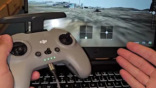 Como conectar o DJI FPV Remote Controller 2 ao DJI Virtual Flight no PC Laptop