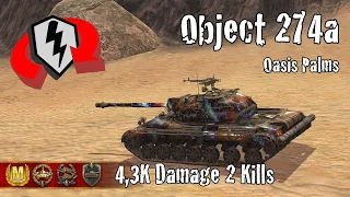 Object 274a  |  4,3K Damage 2 Kills  |  WoT Blitz Replays