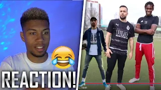 SID reagiert auf Fußballchallenge von Salim Montari & Cubanito🤪😂+ Fast Profi geworden!?| SidneyEweka