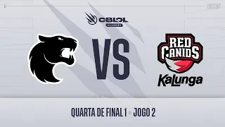 CBLOL Academy 2021: 2ª Etapa - Quartas de Final 1 | FURIA Academy x RED Kalunga Academy (Jogo 2)