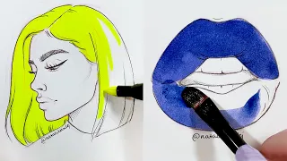 ODDLY SATISFYING ART VIDEOS 🤤😍 Part 7 | Natalia Madej Compliation