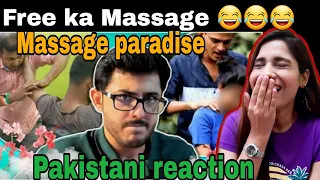 Pakistani reaction | massage paradise | carryminati |saima pirzada