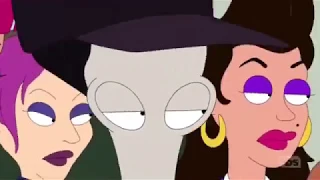 American Dad: Roger as Rhythm Nation background dancer