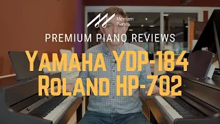 🎹﻿﻿﻿﻿Yamaha vs Roland | Yamaha YDP-184 vs Roland HP-702 | Which Piano is Right for You?🎹