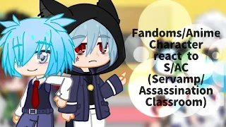 Fandoms/Anime characters react to Servamp/Assassination classroom (1/?) *GC* Part 5 Nagisa/Kuroo