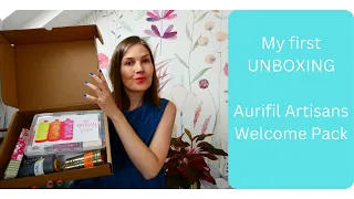 My first UNBOXING - Aurifil Artisan Welcome Pack